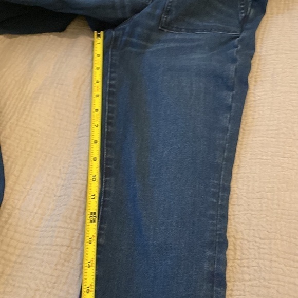 American Eagle blue denim super hi rise Jegging next level stretch . - Picture 8 of 13